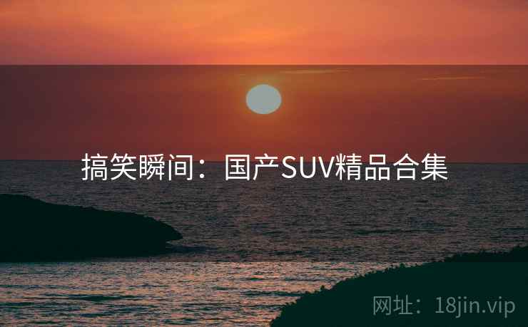 搞笑瞬间:国产SUV精品合集 搞笑瞬间:国产SUV精品合集